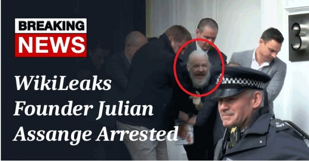 Pendiri WikiLeaks Julian Assange Ditangkap di London