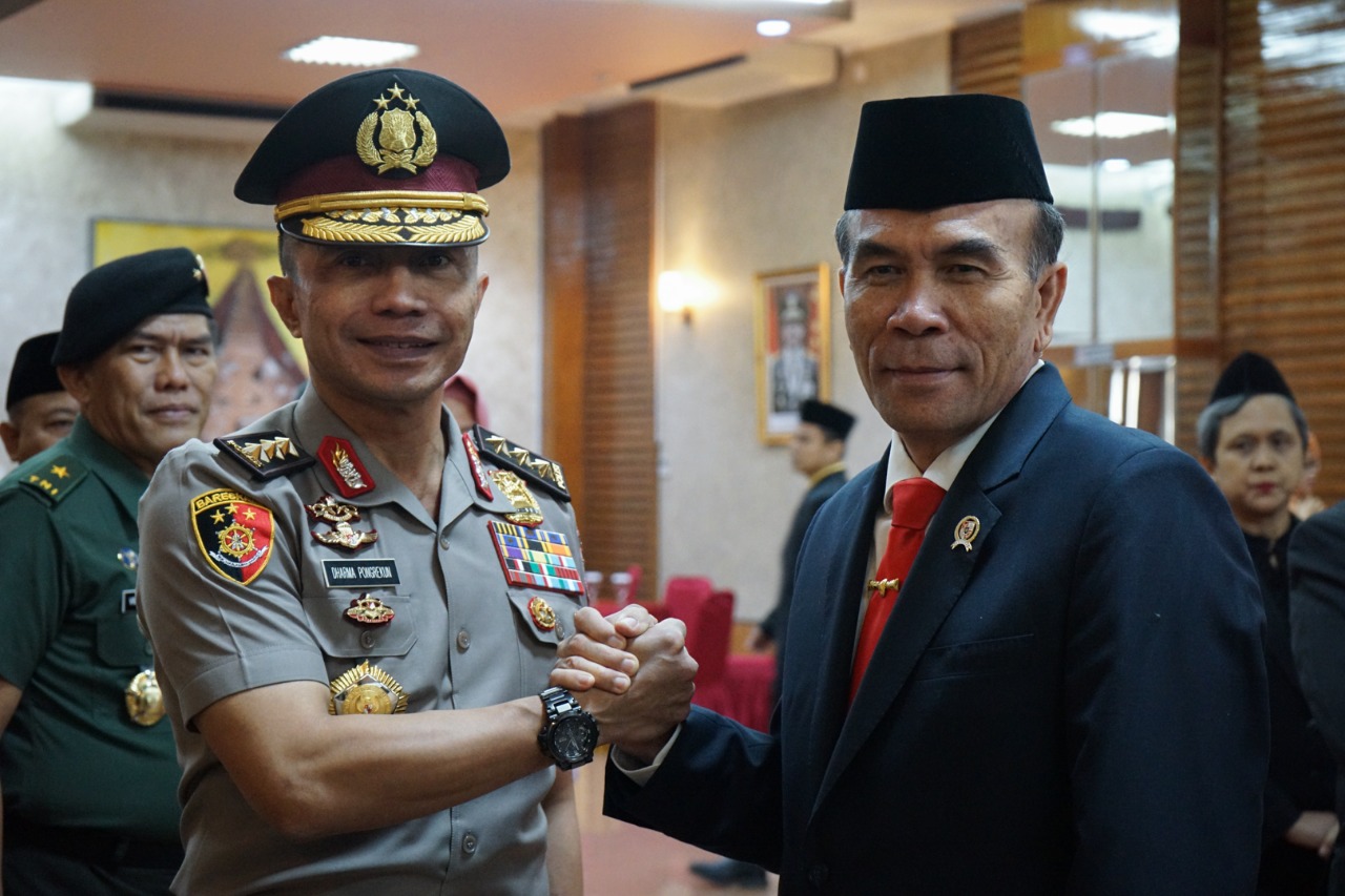 Upacara Laporan Kenaikan Pangkat dan Pelantikan Pejabat BSSN